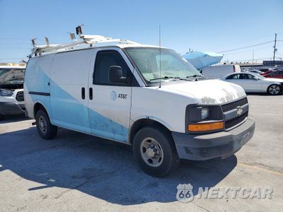 Czwarte zdjęcie samochodu z boku: 2012 CHEVROLET EXPRESS G2500 VIN:1GCWGFCA0C1169883 - miniatura