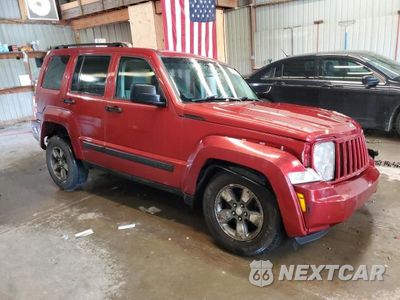 Czwarte zdjęcie samochodu z boku: 2008 JEEP LIBERTY SPORT VIN:1J8GN28K68W106066 - miniatura