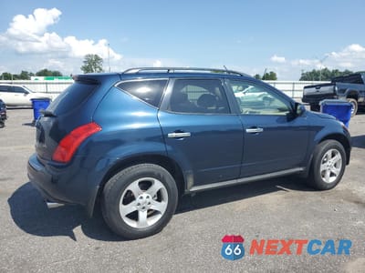 Trzecie zdjęcie samochodu z tyłu: 2003 NISSAN MURANO SL VIN:JN8AZ08TX3W106230 - miniatura