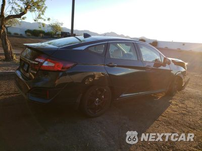 Trzecie zdjęcie samochodu z tyłu: 2018 HONDA CLARITY VIN:JHMZC5F11JC019098 - miniatura