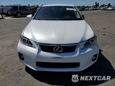 Piąte zdjęcie samochodu w środku: 2012 LEXUS CT 200 VIN:JTHKD5BH6C2047649 - miniatura