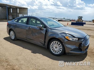 Czwarte zdjęcie samochodu z boku: 2016 FORD FUSION SE HYBRID VIN:3FA6P0LU5GR285699 - miniatura