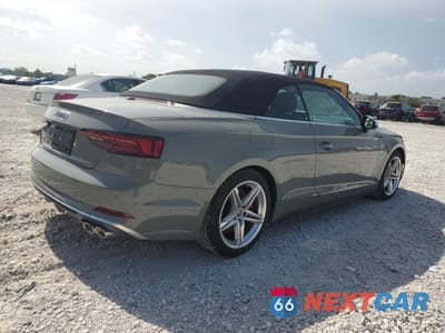 Trzecie zdjęcie samochodu z tyłu: 2019 AUDI S5 PRESTIGE VIN:WAU24GF52KN001016 - miniatura