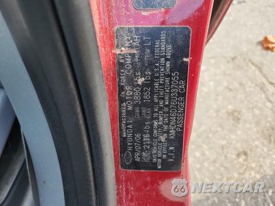 Zdjęcie 12 z 13 samochodu: 2006 HYUNDAI ELANTRA GLS VIN:KMHDN46D76U337055 - miniatura
