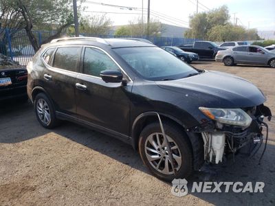 Czwarte zdjęcie samochodu z boku: 2015 NISSAN ROGUE S VIN:5N1AT2MV6FC751474 - miniatura