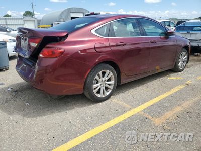 Trzecie zdjęcie samochodu z tyłu: 2016 CHRYSLER 200 LX VIN:1C3CCCFB1GN196627 - miniatura