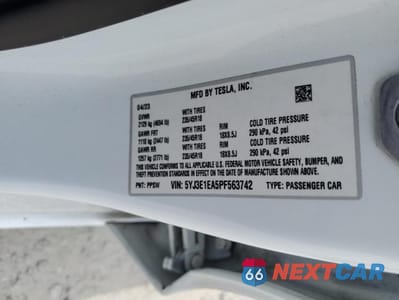 Zdjęcie 12 z 12 samochodu: 2023 TESLA MODEL X VIN:5YJ3E1EA5PF563742 - miniatura