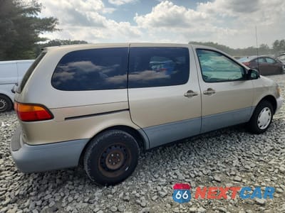 Trzecie zdjęcie samochodu z tyłu: 2000 TOYOTA SIENNA CE VIN:4T3ZF19CXYU195038 - miniatura