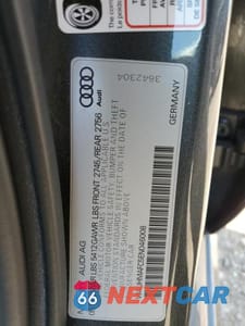 Zdjęcie 13 z 13 samochodu: 2014 AUDI A6 PRESTIGE VIN:WAUHMAFC5EN046008 - miniatura