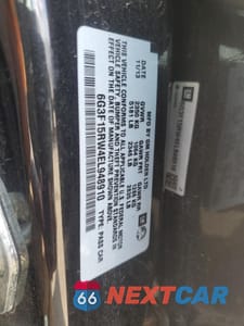 Zdjęcie 12 z 12 samochodu: 2014 CHEVROLET SS VIN:6G3F15RW4EL948910 - miniatura