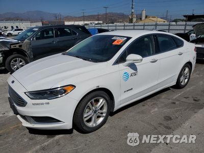 2018 FORD FUSION SE HYBRID 3FA6P0LU9JR171714 - główne zdjęcie licytacji z USA - miniatura