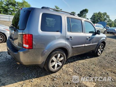Trzecie zdjęcie samochodu z tyłu: 2012 HONDA PILOT TOURING VIN:5FNYF4H93CB021118 - miniatura
