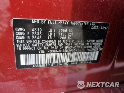 Zdjęcie 12 z 15 samochodu: 2017 SUBARU LEGACY 2.5I PREMIUM VIN:4S3BNAH69H3055405 - miniatura