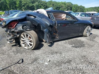 Trzecie zdjęcie samochodu z tyłu: 2009 INFINITI G37 BASE VIN:JNKCV64E49M601567 - miniatura