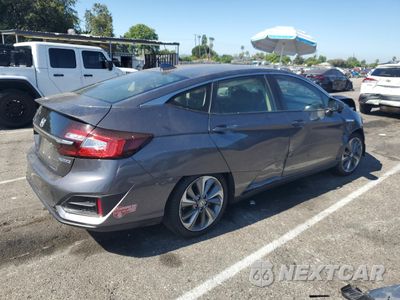 Trzecie zdjęcie samochodu z tyłu: 2018 HONDA CLARITY VIN:JHMZC5F19JC011749 - miniatura