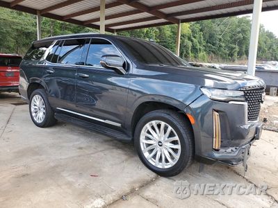 Czwarte zdjęcie samochodu z boku: 2022 CADILLAC ESCALADE LUXURY VIN:1GYS4AKL6NR111711 - miniatura