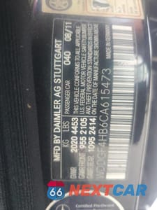 Zdjęcie 12 z 12 samochodu: 2012 MERCEDES-BENZ C 250 VIN:WDDGF4HB6CA615473 - miniatura