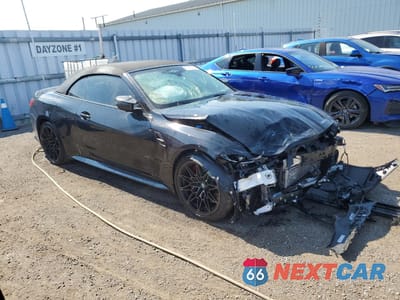 Czwarte zdjęcie samochodu z boku: 2024 BMW M4 COMPETITION VIN:WBS33BA05RCN89663 - miniatura