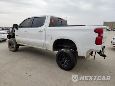 Drugie zdjęcie samochodu z przodu: 2021 CHEVROLET SILVERADO C1500 LT VIN:3GCPWCET9MG116574 - miniatura