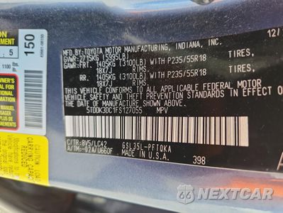 Zdjęcie 13 z 13 samochodu: 2015 TOYOTA SIENNA XLE VIN:5TDDK3DC1FS127055 - miniatura