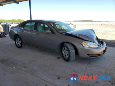 Czwarte zdjęcie samochodu z boku: 2007 CHEVROLET IMPALA LT VIN:2G1WT55NX79374014 - miniatura