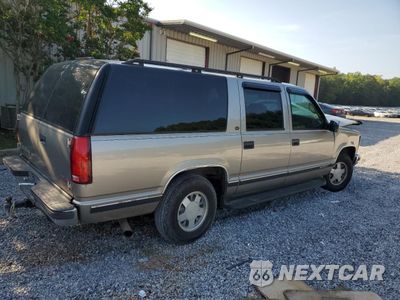 Trzecie zdjęcie samochodu z tyłu: 1999 GMC SUBURBAN C1500 VIN:3GKEC16R7XG541100 - miniatura