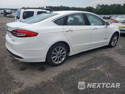 Trzecie zdjęcie samochodu z tyłu: 2017 FORD FUSION SE HYBRID VIN:3FA6P0LU2HR409252 - miniatura
