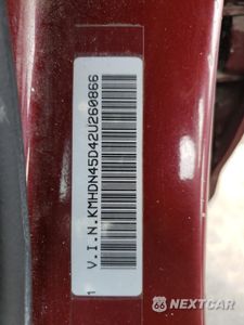 Zdjęcie 12 z 12 samochodu: 2002 HYUNDAI ELANTRA GLS VIN:KMHDN45D42U260866 - miniatura