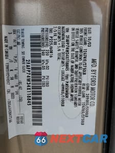 Zdjęcie 12 z 12 samochodu: 2004 FORD CROWN VICTORIA LX VIN:2FAFP74W34X118845 - miniatura