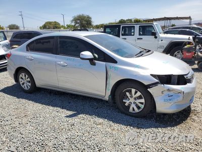 Czwarte zdjęcie samochodu z boku: 2012 HONDA CIVIC LX VIN:19XFB2F53CE024419 - miniatura