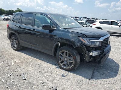 Czwarte zdjęcie samochodu z boku: 2023 HONDA PASSPORT EXL VIN:5FNYF8H56PB020149 - miniatura