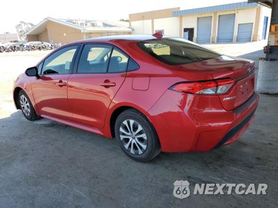 Drugie zdjęcie samochodu z przodu: 2020 TOYOTA COROLLA LE VIN:JTDEBRBE9LJ005290 - miniatura