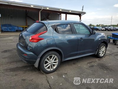 Trzecie zdjęcie samochodu z tyłu: 2012 NISSAN JUKE S VIN:JN8AF5MV9CT127455 - miniatura