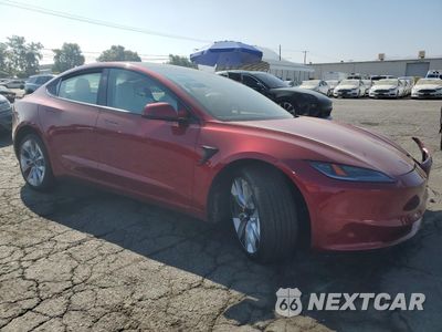 Czwarte zdjęcie samochodu z boku: 2024 TESLA MODEL 3 VIN:5YJ3E1EB7RF811792 - miniatura