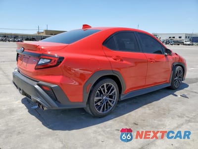 Trzecie zdjęcie samochodu z tyłu: 2023 SUBARU WRX PREMIUM VIN:JF1VBAF62P9823882 - miniatura