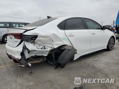 Trzecie zdjęcie samochodu z tyłu: 2023 KIA FORTE GT VIN:3KPF44AC4PE646836 - miniatura