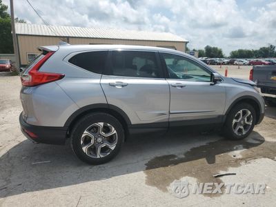 Trzecie zdjęcie samochodu z tyłu: 2018 HONDA CR-V EXL VIN:7FARW2H84JE000067 - miniatura
