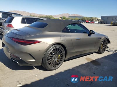 Trzecie zdjęcie samochodu z tyłu: 2022 MERCEDES-BENZ SL 55 AMG VIN:W1KVK8AB8NF006248 - miniatura