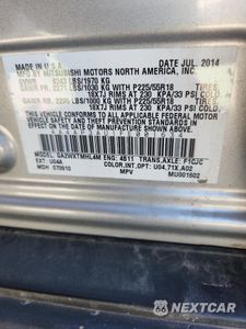 Zdjęcie 13 z 15 samochodu: 2015 MITSUBISHI OUTLANDER SPORT ES VIN:4A4AP3AU1FE001634 - miniatura