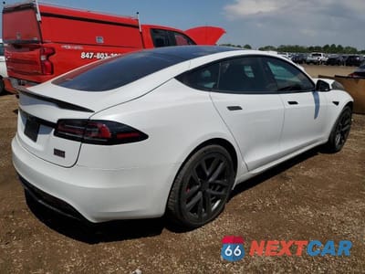Trzecie zdjęcie samochodu z tyłu: 2025 TESLA MODEL S VIN:5YJSA1E67SF548347 - miniatura