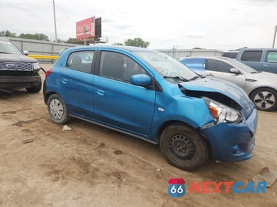 Czwarte zdjęcie samochodu z boku: 2015 MITSUBISHI MIRAGE DE VIN:ML32A3HJ9FH035010 - miniatura