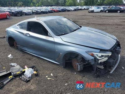 Czwarte zdjęcie samochodu z boku: 2019 INFINITI Q60 PURE VIN:JN1EV7EL6KM290827 - miniatura