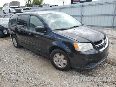 Czwarte zdjęcie samochodu z boku: 2012 DODGE GRAND CARAVAN SE VIN:2C4RDGBG4CR405755 - miniatura