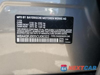 Zdjęcie 13 z 13 samochodu: 2025 BMW 530 I VIN:WBA43FJ00SCU06322 - miniatura