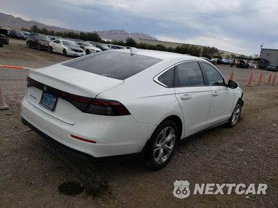 Trzecie zdjęcie samochodu z tyłu: 2024 HONDA ACCORD LX VIN:1HGCY1F25RA065939 - miniatura