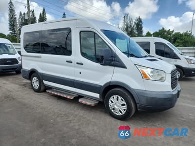 Czwarte zdjęcie samochodu z boku: 2015 FORD TRANSIT T-150 VIN:1FMZK1CM6FKB06550 - miniatura