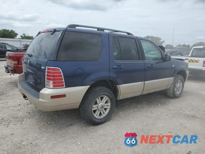 Trzecie zdjęcie samochodu z tyłu: 2004 MERCURY MOUNTAINEER VIN:4M2ZU86K54UJ25443 - miniatura