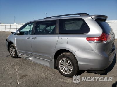 Drugie zdjęcie samochodu z przodu: 2012 TOYOTA SIENNA XLE VIN:5TDYK3DC9CS245481 - miniatura