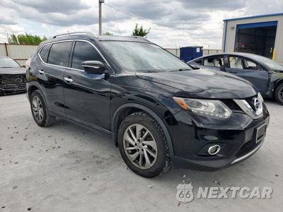 Czwarte zdjęcie samochodu z boku: 2015 NISSAN ROGUE S VIN:5N1AT2MV2FC812948 - miniatura