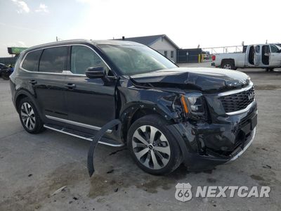 Czwarte zdjęcie samochodu z boku: 2022 KIA TELLURIDE EX VIN:5XYP34HC7NG264443 - miniatura